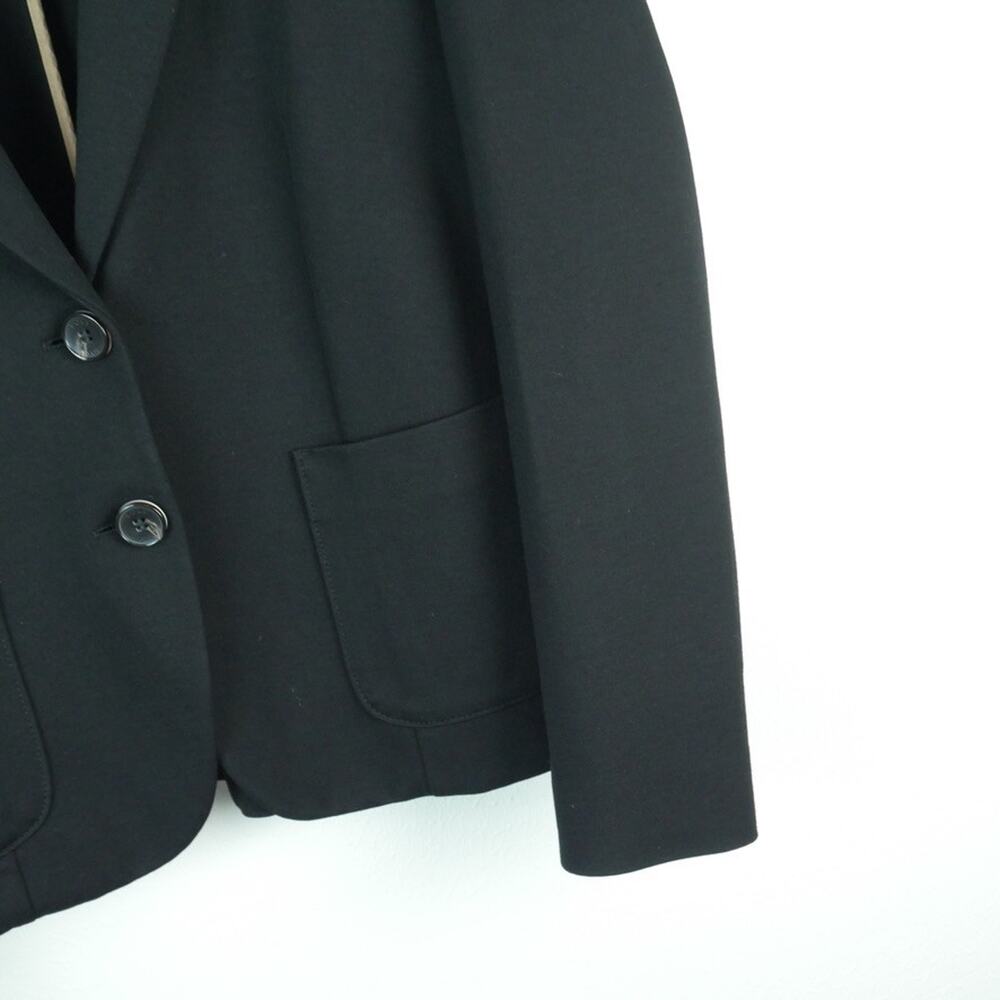 BOSS Jonalahara Blazer Size 8 Black Knit Unstructured Hugo Boss Capsule Jacket - Picture 6 of 13